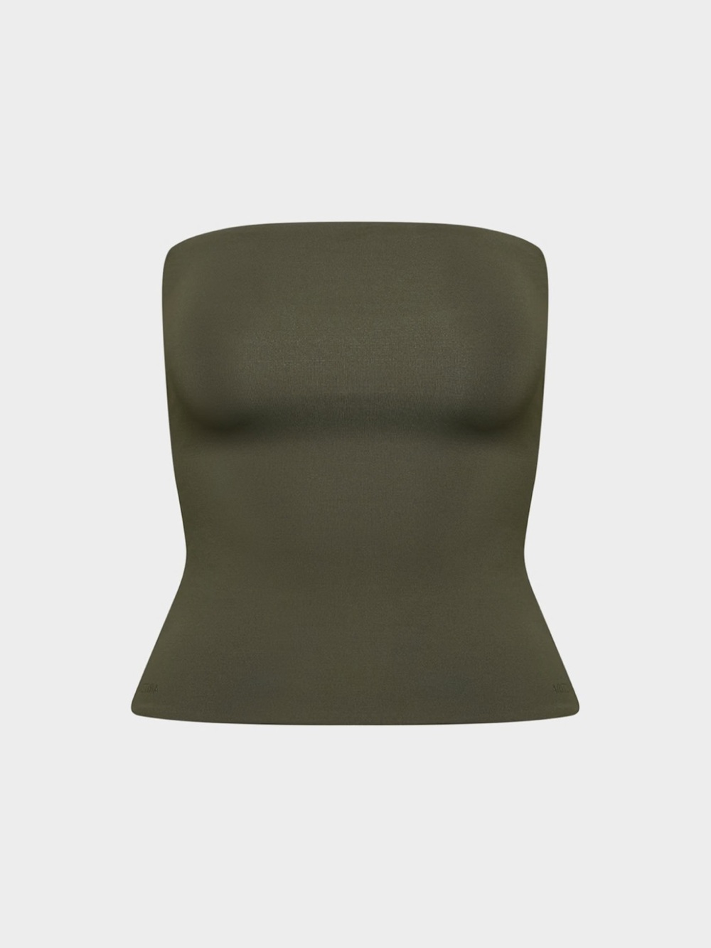Artizia Original Contour Appeal Waist Tube Top in Dark Olive Green Size Small Ne